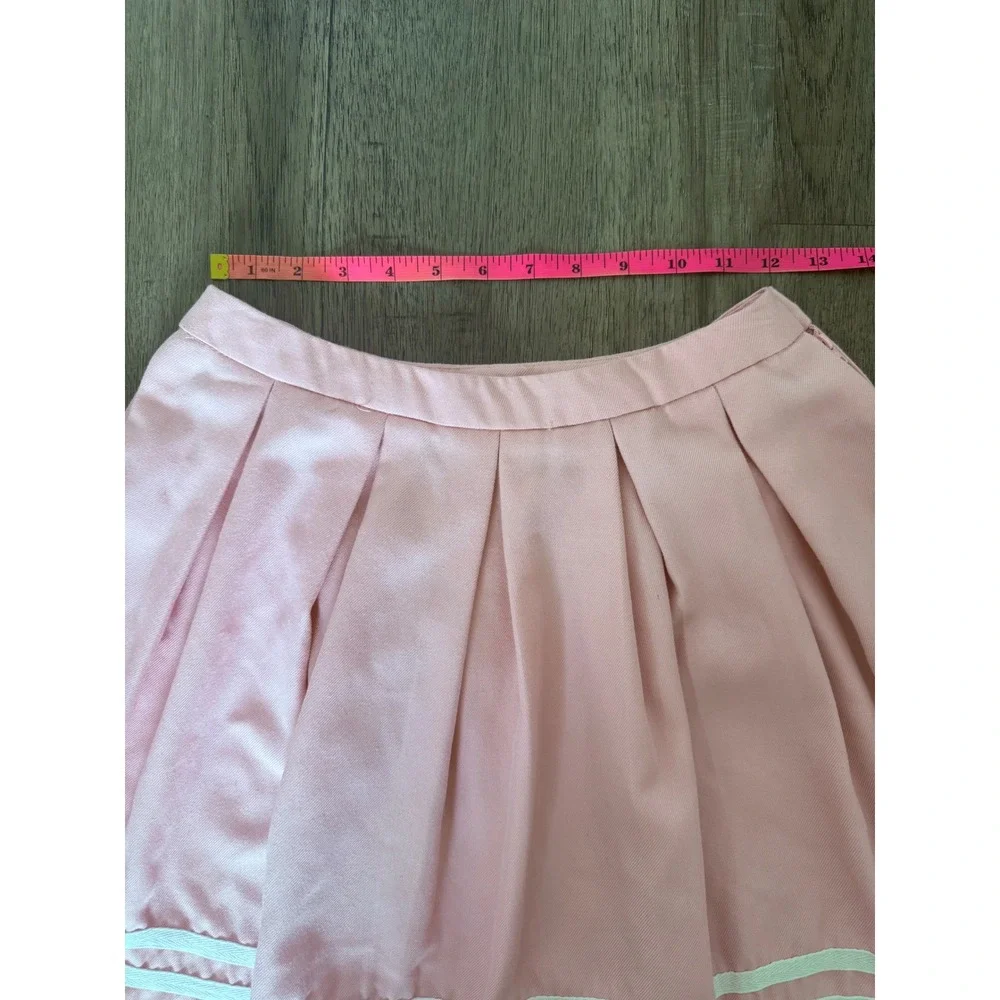Hot Topic Pink Pleated Mini Skirt XS Pastel Preppy Tennis Sailor Y2K Kawaii